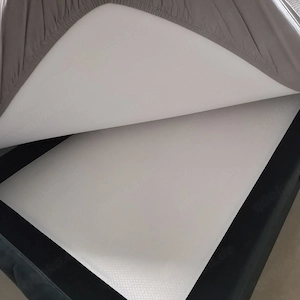 boxspringbett mit topper 200 200 samt grün