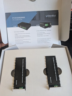 DoorBird A1071 2-Draht Ethernet PoE Konverter