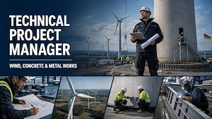 Technischer Projektleiter   Windkraft, Beton- und Metallbau (Deutschland)