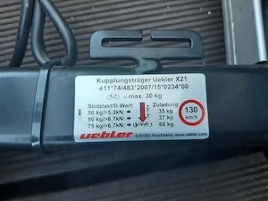 Uebler Fahrradträger X21 nano für 2 Fahrräder