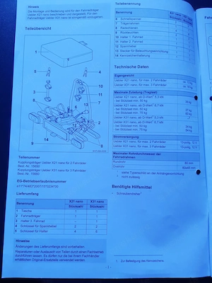 Uebler Fahrradträger X21 nano für 2 Fahrräder Bild 8
