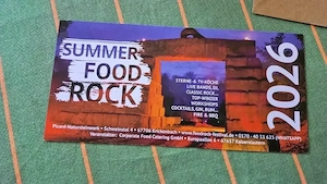 2 Brunchkarten für den Foodrock im Steinbruch Nähe Kaiserslautern