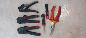 Würth Crimpzangen elektro werkzeug Set 