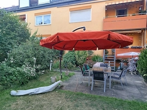 Garten Lampenschirm Orange.