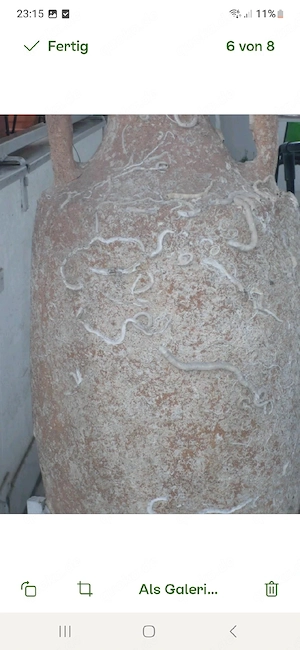 Antike römische Amphore  Bild 5
