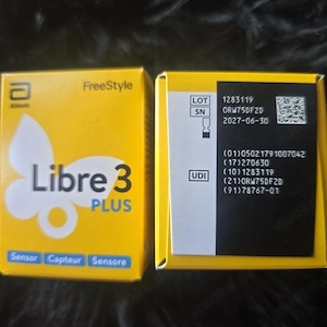 2x Freestyle libre3 plus Sensoren