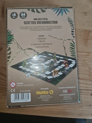 Netto Scotties Dschungeltour Mini Brett-