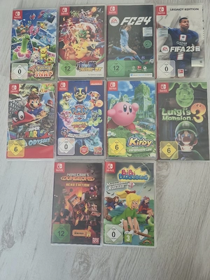 NintendoSwitch Spiele 