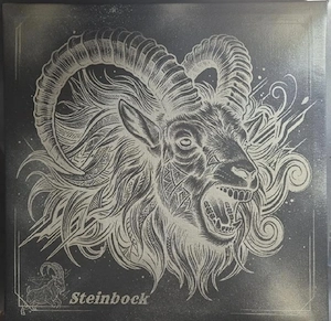 Sternzeichen Steinbock auf Leinwand Keilrahmen 30x30cm