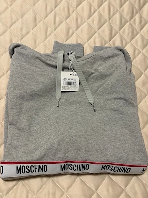 herren hoodie moschino