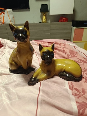 Porzellan Katze 