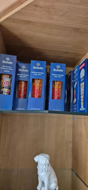 Biergläser von unseren Felsenkeller ausgesucht in gans geringer Auflage von 2017 bis 2020