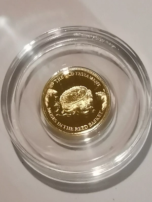 Goldmünze "Das alte Testament - Moses in the reed basket" 1 100 oz 9999er Feingold mit Zertifikat