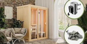 sauna neu innen 