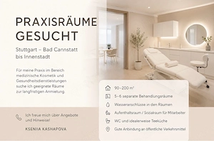 Praxisfläche gesucht
