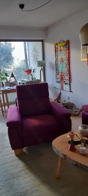 Sessel Bezug bordeaux