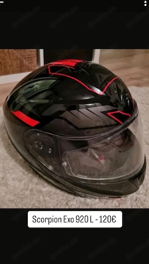Motorradhelm Scorpion Exo 920 L