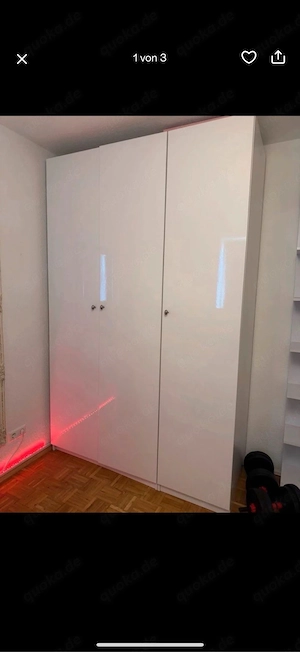 Hochglanz Kleiderschrank