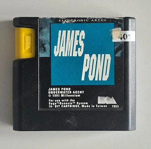 James Pond Underwater Agent Modul [GUT] f Sega Mega Drive