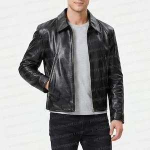 Typhoon Family Lee Jun-Ho Black Leather Jacket