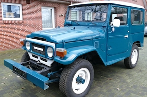 Toyota Land Cruiser BJ42 (1981)   klassischer Offroader mit Charakter mit H-Zulassung Bild 3