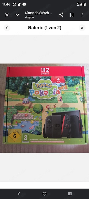 Nintendo Switch 2 Pokemon Edition 