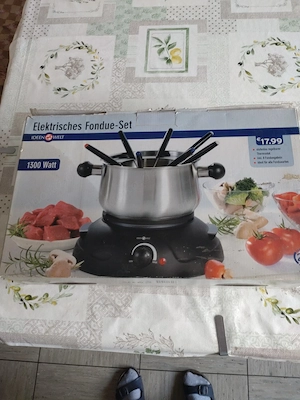 Elektrisches Fondue-Set von Ideenwelt (1300 Watt)   Komplett mit Gabeln