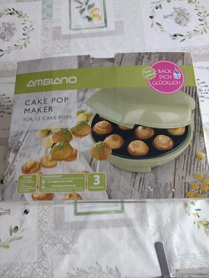 Ambiano Cake Pop Maker für 12 Cake Pops   NEUWERTIG