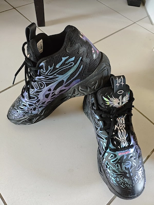 Jungen Basketballschuh Puma "not from here" in einem sehr guten Zustand 