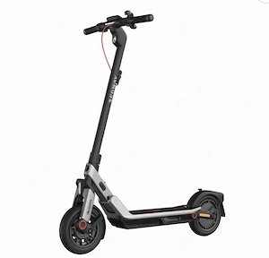 Segway Ninebot E3 Pro 800W Klapp-Scooter mit Doppelfederung (Grau Rot)