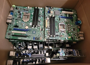 CPUs mit Keramikgehäuse, Goldbeschichtung und Goldpins zur Goldrückgewinnung Bild 2