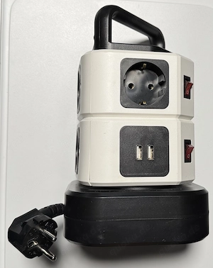 Schwaiger Steckdosentower: Gebraucht Bild 2
