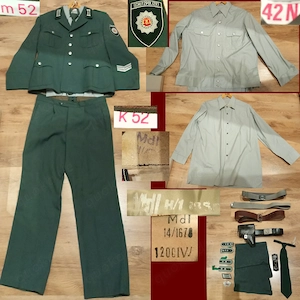 DDR MDI Uniform Polizei,Jacke,Hose,2 Hemden,Halfter,Gürtel ect..