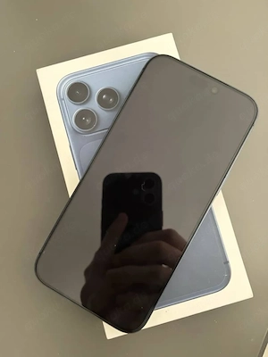 iPhone 15 Pro   Blautitan   Hervorragender Zustand   Mit Originalverpackung