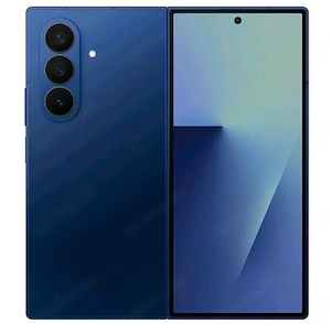 Samsung Galaxy Z Fold7 mit 256GB Speicher in Blau.  . Bild 3