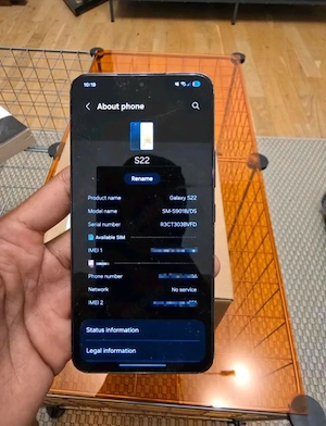 Samsung S22 mit 256GB Bild 2