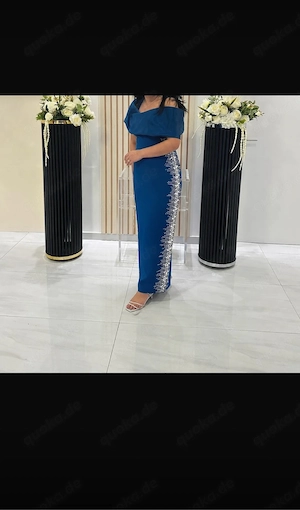 Abendkleid mit perlen