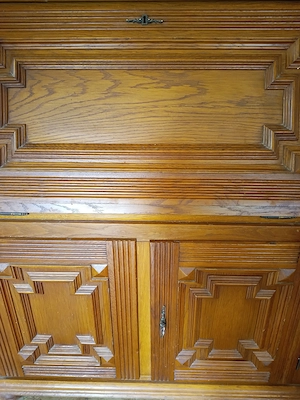 Sekretär - Schrank 2tlg. Oberschrank und Unterschrank Bild 4