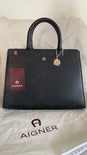 Aigner Etienne Aigner Handtasche Cybill M schwarz NEU
