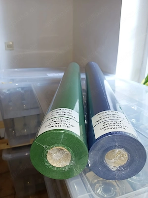 2 Airlaid 50 Meter  Papiertischdeckenrollen a 25 x 0,85 Meter  OVP