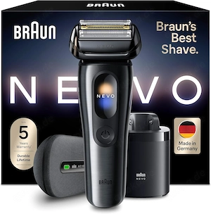 Braun NEVO Rasierer Herren Elektrisch, NEVO17015C, Graphit