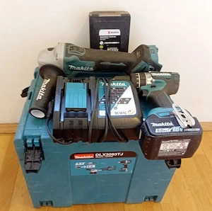 Makita 18V Werkzeugset - DGA513 + DHP484 inkl. Akku