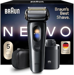 Braun NEVO Rasierer Herren Elektrisch, NEVO15115C, Schwarz