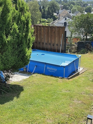 Heute mittag spaß im Garten 