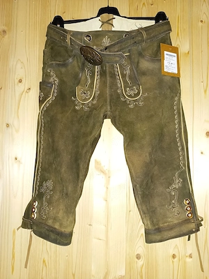 Spieth & Wensky Lederbundhose Gr.48 100 % Leder Neu mit Etikett