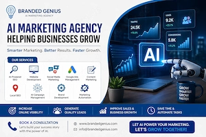 AI Marketing Agency for SEO, Website Development & Social Media