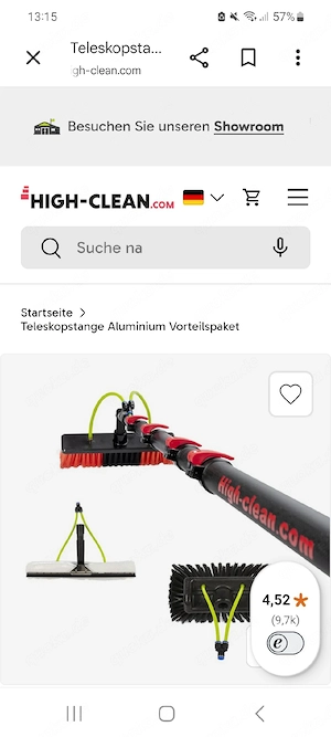 Reinigung von Glasüberdachungen...