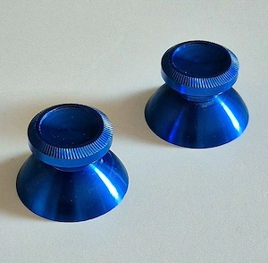 Aluminium Thumb Caps [NEU] Blau f PS4 Controller