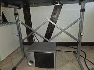 Yamaha Tyros 2 Keyboard, mit Boxen, Subwoofer, Ständer usw, selten benutzt