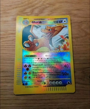 Pokémon Skyridge Glurak  |  Reverse Holo |  2  |  ...